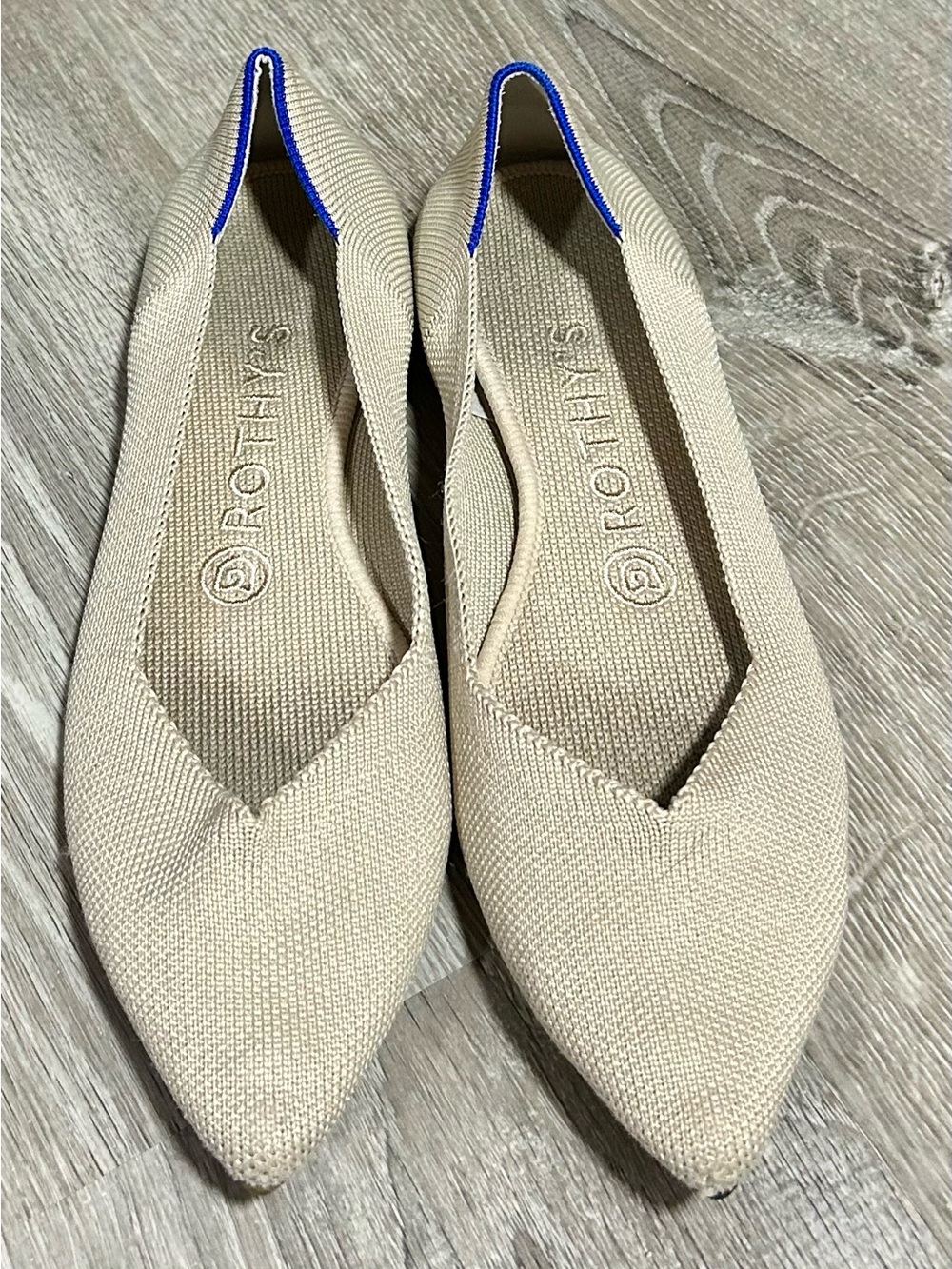 Rothy’s Tan Size 7 Flats - Picture 2 of 6